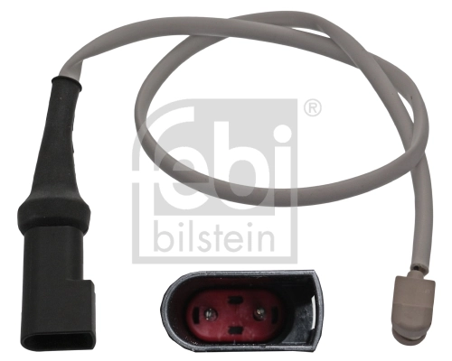 Warning Contact, brake pad wear